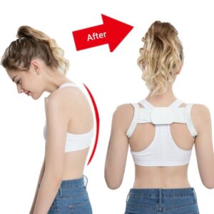 Posture Corrector Back Brace - Adjustable Shoulder Support for Women & Men