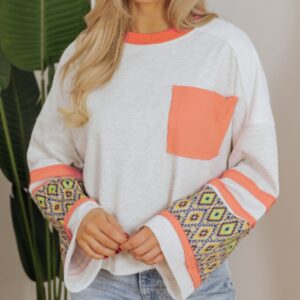 Aztec Horizon Patch Top